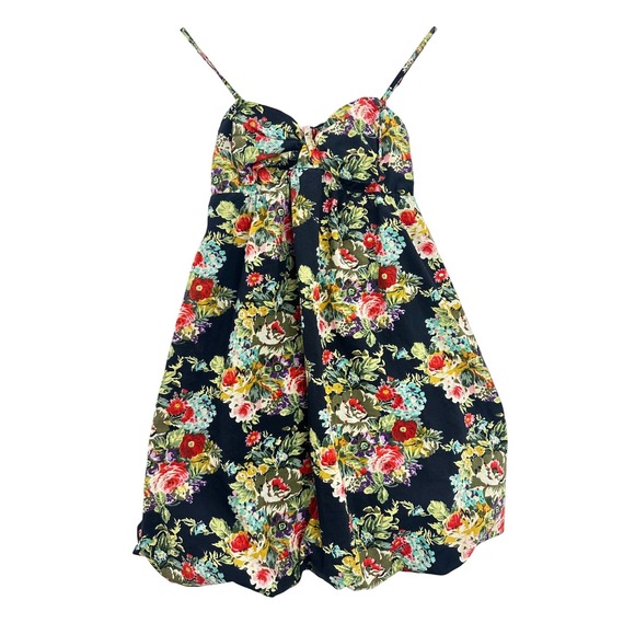 The Los Angeles Dresses & Skirts - Rare The Los Angeles Floral Print Bow Front Mini Dress Size S